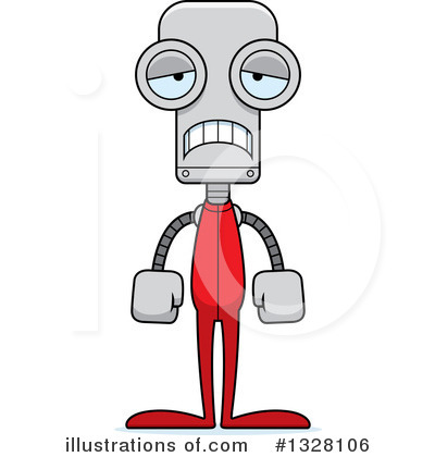 Royalty-Free (RF) Robot Clipart Illustration by Cory Thoman - Stock Sample #1328106