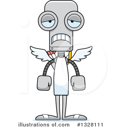 Royalty-Free (RF) Robot Clipart Illustration by Cory Thoman - Stock Sample #1328111
