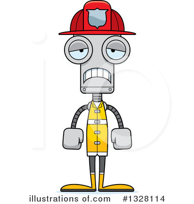 Royalty-Free (RF) Robot Clipart Illustration by Cory Thoman - Stock Sample #1328114
