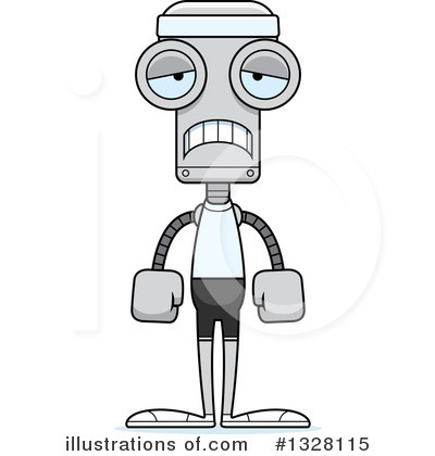 Royalty-Free (RF) Robot Clipart Illustration by Cory Thoman - Stock Sample #1328115