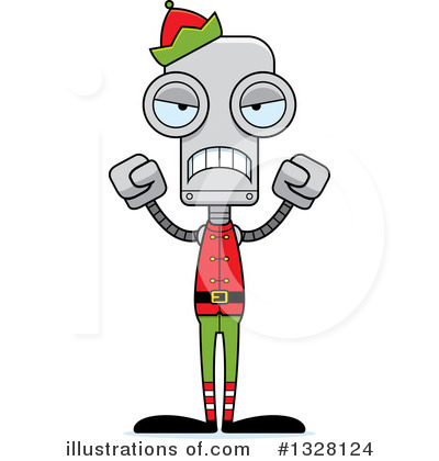 Royalty-Free (RF) Robot Clipart Illustration by Cory Thoman - Stock Sample #1328124