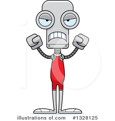 Royalty-Free (RF) Robot Clipart Illustration by Cory Thoman - Stock Sample #1328125