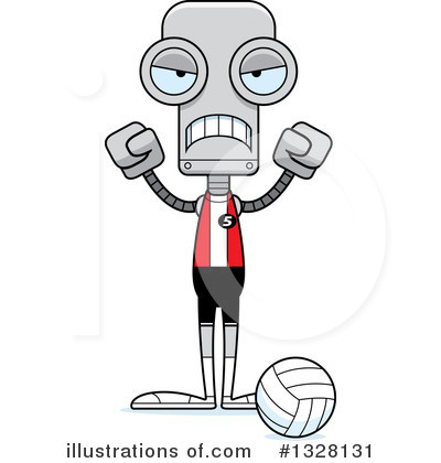 Royalty-Free (RF) Robot Clipart Illustration by Cory Thoman - Stock Sample #1328131
