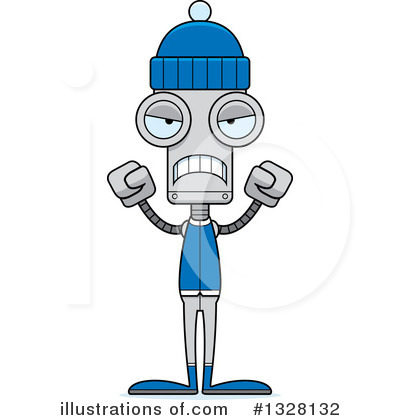 Royalty-Free (RF) Robot Clipart Illustration by Cory Thoman - Stock Sample #1328132