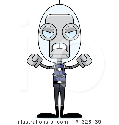 Royalty-Free (RF) Robot Clipart Illustration by Cory Thoman - Stock Sample #1328135