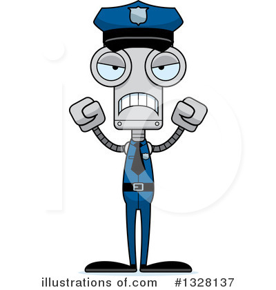 Royalty-Free (RF) Robot Clipart Illustration by Cory Thoman - Stock Sample #1328137