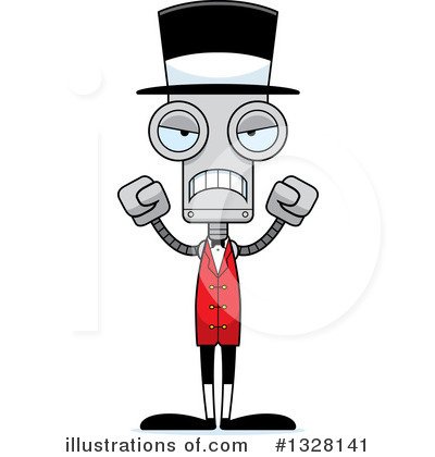 Royalty-Free (RF) Robot Clipart Illustration by Cory Thoman - Stock Sample #1328141