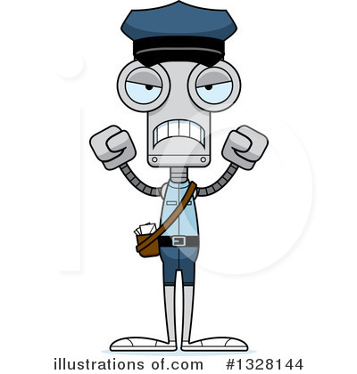 Mail Man Clipart #1328144 by Cory Thoman