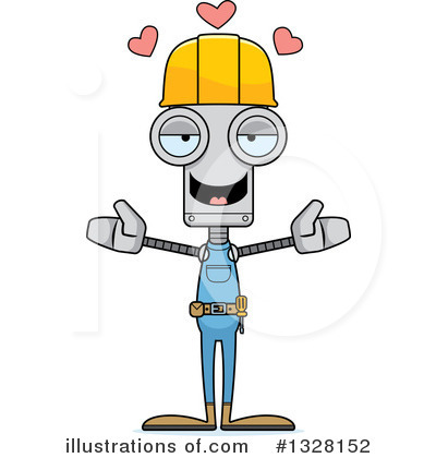 Royalty-Free (RF) Robot Clipart Illustration by Cory Thoman - Stock Sample #1328152
