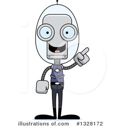 Royalty-Free (RF) Robot Clipart Illustration by Cory Thoman - Stock Sample #1328172