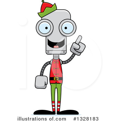 Royalty-Free (RF) Robot Clipart Illustration by Cory Thoman - Stock Sample #1328183