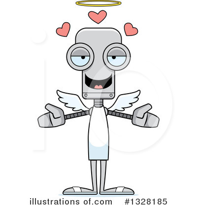 Royalty-Free (RF) Robot Clipart Illustration by Cory Thoman - Stock Sample #1328185