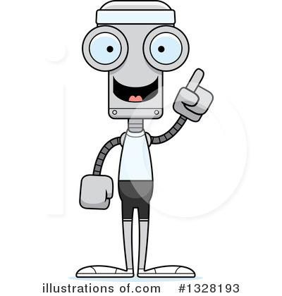 Royalty-Free (RF) Robot Clipart Illustration by Cory Thoman - Stock Sample #1328193