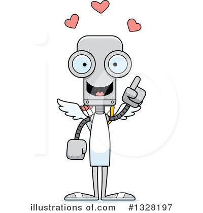 Royalty-Free (RF) Robot Clipart Illustration by Cory Thoman - Stock Sample #1328197
