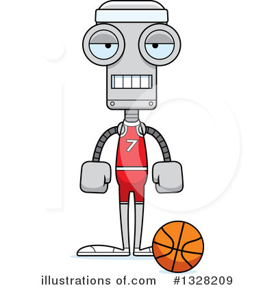 Royalty-Free (RF) Robot Clipart Illustration by Cory Thoman - Stock Sample #1328209