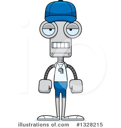 Royalty-Free (RF) Robot Clipart Illustration by Cory Thoman - Stock Sample #1328215