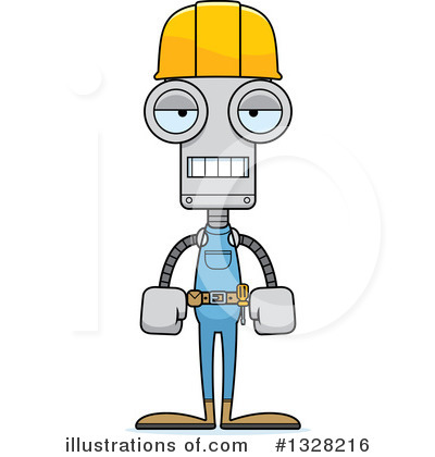 Royalty-Free (RF) Robot Clipart Illustration by Cory Thoman - Stock Sample #1328216