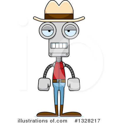 Royalty-Free (RF) Robot Clipart Illustration by Cory Thoman - Stock Sample #1328217