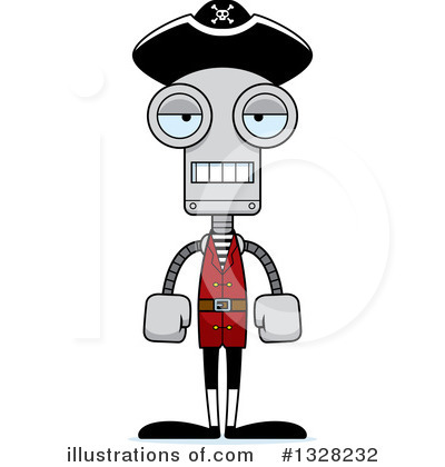 Royalty-Free (RF) Robot Clipart Illustration by Cory Thoman - Stock Sample #1328232