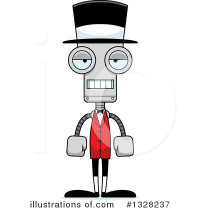 Royalty-Free (RF) Robot Clipart Illustration by Cory Thoman - Stock Sample #1328237