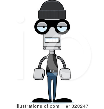 Royalty-Free (RF) Robot Clipart Illustration by Cory Thoman - Stock Sample #1328247