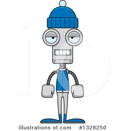 Royalty-Free (RF) Robot Clipart Illustration by Cory Thoman - Stock Sample #1328250