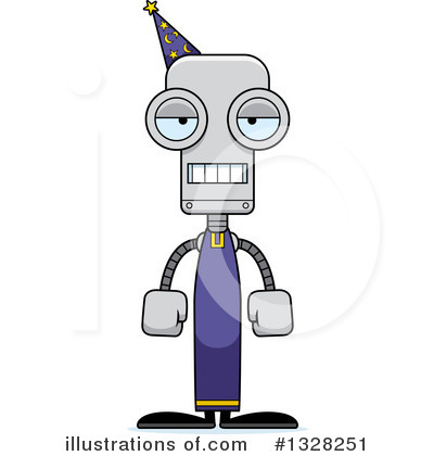 Royalty-Free (RF) Robot Clipart Illustration by Cory Thoman - Stock Sample #1328251