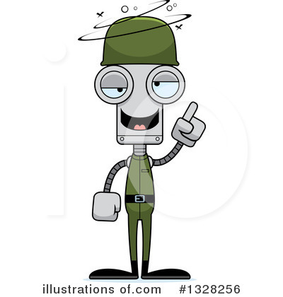 Royalty-Free (RF) Robot Clipart Illustration by Cory Thoman - Stock Sample #1328256