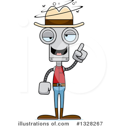 Royalty-Free (RF) Robot Clipart Illustration by Cory Thoman - Stock Sample #1328267