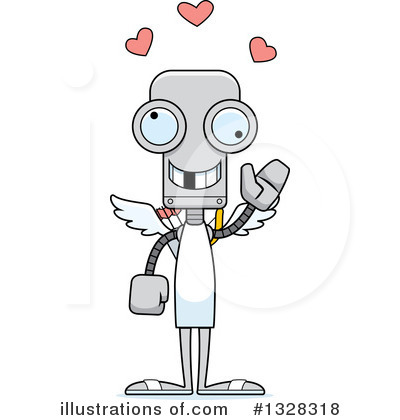 Royalty-Free (RF) Robot Clipart Illustration by Cory Thoman - Stock Sample #1328318
