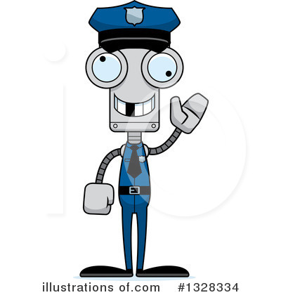 Royalty-Free (RF) Robot Clipart Illustration by Cory Thoman - Stock Sample #1328334