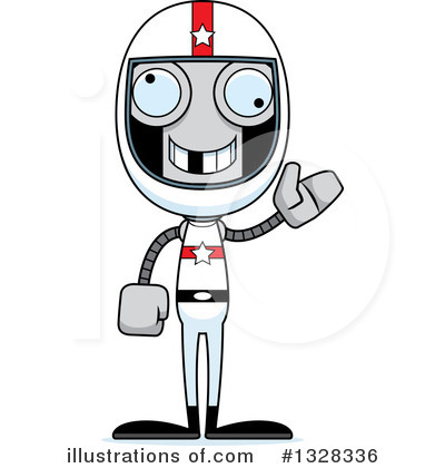 Royalty-Free (RF) Robot Clipart Illustration by Cory Thoman - Stock Sample #1328336