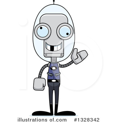 Royalty-Free (RF) Robot Clipart Illustration by Cory Thoman - Stock Sample #1328342