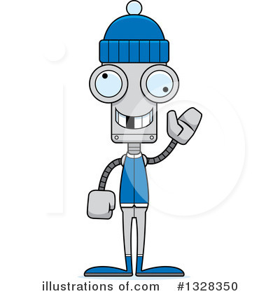 Royalty-Free (RF) Robot Clipart Illustration by Cory Thoman - Stock Sample #1328350