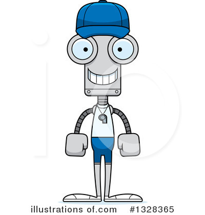 Royalty-Free (RF) Robot Clipart Illustration by Cory Thoman - Stock Sample #1328365