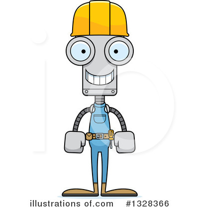 Royalty-Free (RF) Robot Clipart Illustration by Cory Thoman - Stock Sample #1328366