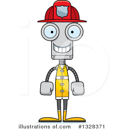 Royalty-Free (RF) Robot Clipart Illustration by Cory Thoman - Stock Sample #1328371