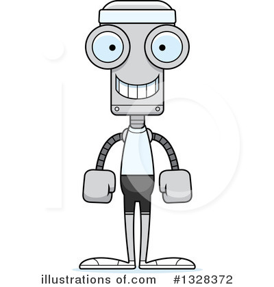 Royalty-Free (RF) Robot Clipart Illustration by Cory Thoman - Stock Sample #1328372