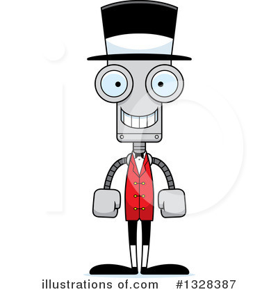 Royalty-Free (RF) Robot Clipart Illustration by Cory Thoman - Stock Sample #1328387