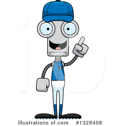 Royalty-Free (RF) Robot Clipart Illustration by Cory Thoman - Stock Sample #1328408