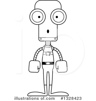 Royalty-Free (RF) Robot Clipart Illustration by Cory Thoman - Stock Sample #1328423