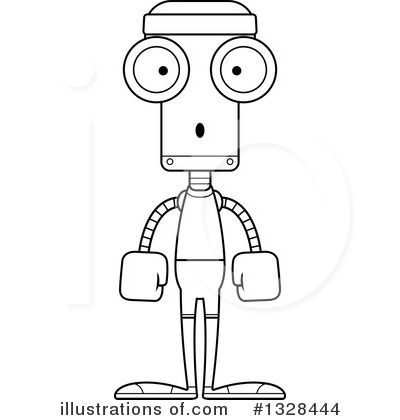 Royalty-Free (RF) Robot Clipart Illustration by Cory Thoman - Stock Sample #1328444