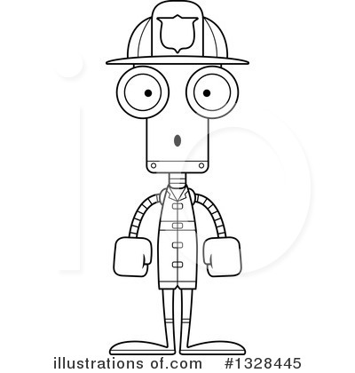 Royalty-Free (RF) Robot Clipart Illustration by Cory Thoman - Stock Sample #1328445