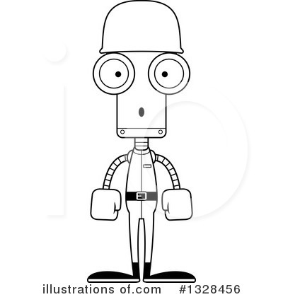 Royalty-Free (RF) Robot Clipart Illustration by Cory Thoman - Stock Sample #1328456