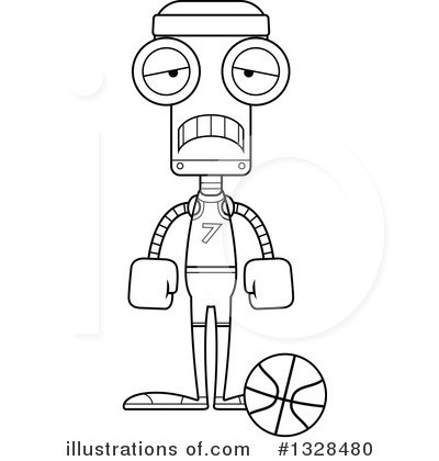 Royalty-Free (RF) Robot Clipart Illustration by Cory Thoman - Stock Sample #1328480