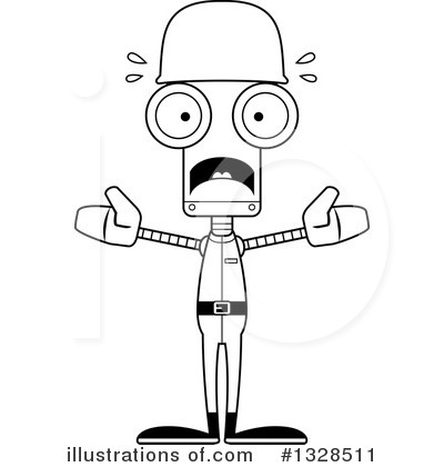 Royalty-Free (RF) Robot Clipart Illustration by Cory Thoman - Stock Sample #1328511