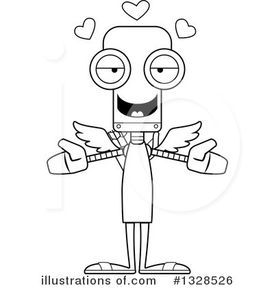 Royalty-Free (RF) Robot Clipart Illustration by Cory Thoman - Stock Sample #1328526