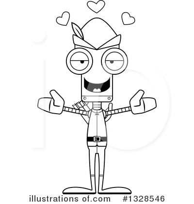 Royalty-Free (RF) Robot Clipart Illustration by Cory Thoman - Stock Sample #1328546