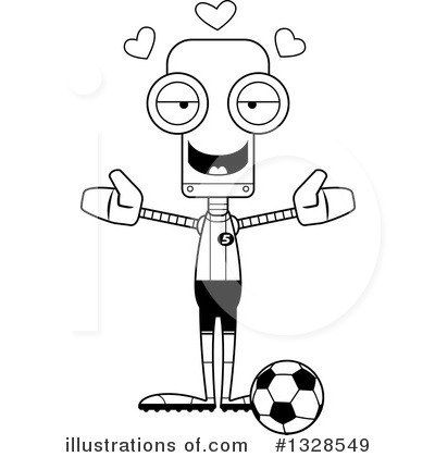 Royalty-Free (RF) Robot Clipart Illustration by Cory Thoman - Stock Sample #1328549