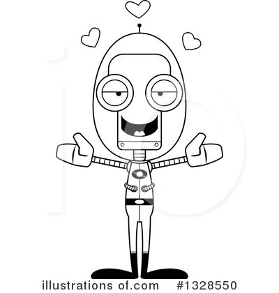 Royalty-Free (RF) Robot Clipart Illustration by Cory Thoman - Stock Sample #1328550